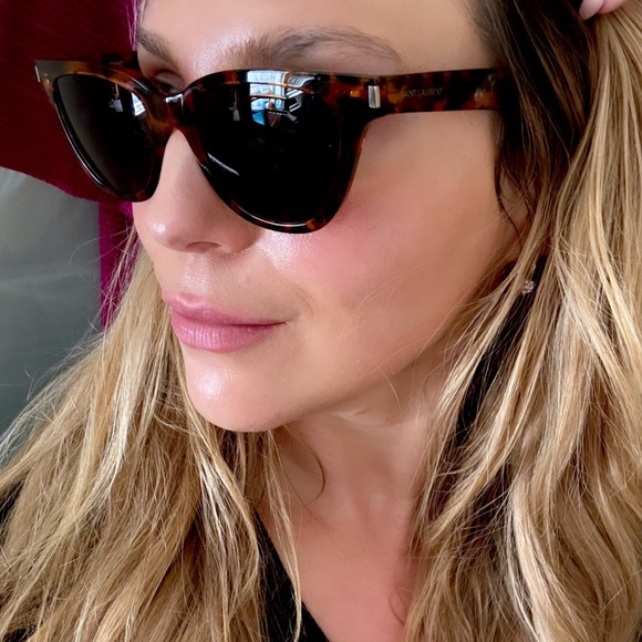 NWOT Saint Laurent Tortoiseshell Sunglasses SL51 SMALL  004  51 20-145 - Picture 1 of 9